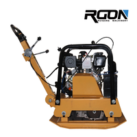 Prix Usine Meilleure Vente Plaque Compacteuse Manuelle Ruigong SX160 à Essence 5.5-6.5HP 160kg pour Sols