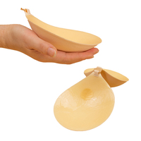 Nueva cinta adhesiva de algodón para sujetador, cinta para sujetador, protectores de pezones, cinta grande para el pecho, empanadas autoadhesivas de algodón suave para mujer