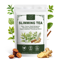 Thé Détox Minceur Adulte 28 Jours 4g x 28 Sachets – Nettoyage du Côlon pour Stimuler le Métabolisme Naturel