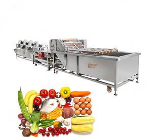 500kg per hour Vortex Fruit Vegetable Washing Machine Date Washing Machine for Dried Fruits Low Price Fruit Washing Machine - Product Image 1