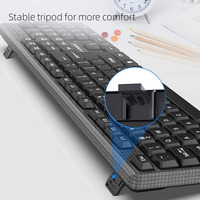 Clavier Umila arabe filaire ordinaire pas cher pleine grandeur clavier d'ordinateur USB Ultra mince Logo personnalisé OEM claviers à membrane de bureau