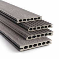 Großhandel Wasserdichter Outdoor WPC Holz-Kunststoff-Verbundstoff Rutschfester 3D-Holzmaserung-Terrassenbelag 5 Jahre Garantie für Garten, Terrasse und Patio