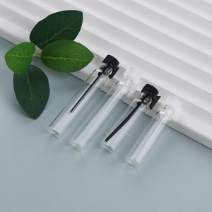 1ml 2ml 3ml 앰버 투명 미니 에센셜 오일 향수 샘플 병 빈 유리병 스크류 캡 스크린 인쇄 리드 디퓨저 - Product Image 4