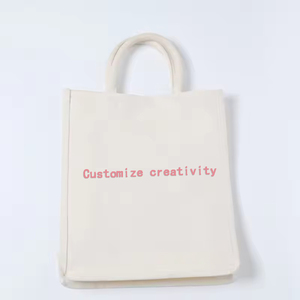 Fabricantes de Gahumi, venta al por mayor, bolsas de lona de algodón con dibujos animados, diseño plegable versátil Simple, cierre de cremallera, impreso personalizado para - Product Image 2