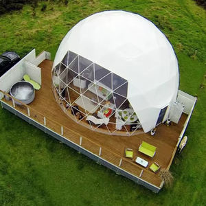Vente directe usine – Tente dôme blanche de 10 m pour événements extérieurs - Product Image 1