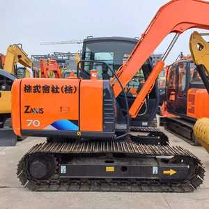 Excavatrice Hitachi 70 d'occasion d'origine japonaise, fabriquée au Japon, excavatrice sur chenilles d'occasion ZX70 - Product Image 4