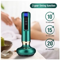 Appareil électrique Gua Sha certifié CE avec batterie intégrée, pierre Bian personnalisée, compresse chaude, ventouses chauffantes et brosse de massage des méridiens