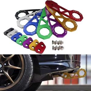 ตะขอเกี่ยวท้ายรถแข่งสไตล์ JDM ตะขอเกี่ยวท้ายรถอะลูมิเนียมรูปหกเหลี่ยม - Product Image 1