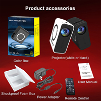 YT300 Accueil Portable Mini Projecteur LED Support Filaire Sans Fil Écran Miroir Pour Android IOS Téléphone Win PC Mobile Projecteur