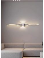 Applique Murale LED Moderne à Cadre en Fer pour Salon, Fond de Télévision et Chevet de Chambre – Design Luxueux et Simple – Garantie 3 Ans