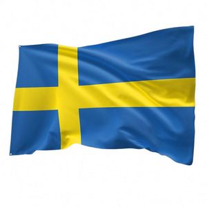 High Quality Custom 3x5 Pennant <b>Flags</b> All Countries Including Swedish Custom Logo Durable Polyester Cloth Factory Direct" - Product Image 1