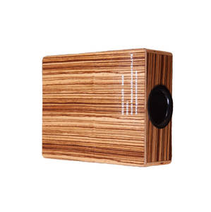 Cajón Gecko C-68Z, Instrumento Musical Latino Hecho a Mano, Cajón Portátil de Viaje, Cajón de Madera con Chapa de Zebra - Product Image 6