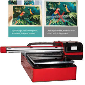 6090S printer UV flatbed 8 warna botol/mug/Kaus/pena pencetak uv pernis - Product Image 5