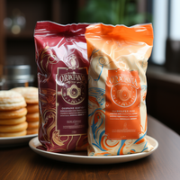 Sac de joint d'emballage en plastique PE debout personnalisé en Offre Spéciale pour emballage alimentaire de chips de pomme de terre sac sous vide imprimé de gravure de sucre d'aliments pour animaux de compagnie