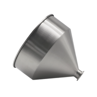 Entonnoir semi-automatique pour miel, 5L/100L, pour liquides et pâtes, cylindrique, de type industriel