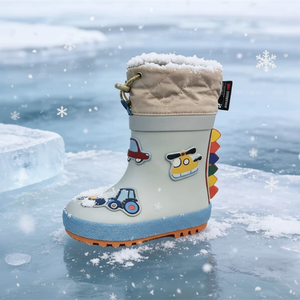 Bottes <span class=keywords><strong>de</strong></span> <span class=keywords><strong>pluie</strong></span> imperméables en caoutchouc pour bébé, dessin animé, hiver, pour garçons, antidérapantes, résistantes, respirantes et recyclables - Product Image 5