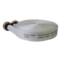 Tuyau d'incendie flexible en EPDM PVC 15 bars pour systèmes de lutte contre l'incendie fixes, norme EN 14540:2004-45-15, prévention des incendies, sécurité, recyclable