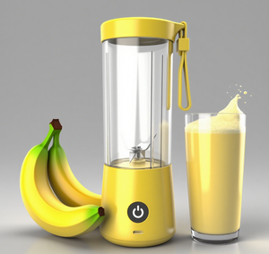 เครื่องปั่นผสมอาหารไฟฟ้าแบบพกพา400มล. เครื่องคั้นน้ำผลไม้แบบชาร์จไฟได้ ODM สำหรับกลางแจ้งในบ้าน - Product Image 1