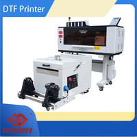 Rilis baru TY300S DTF Roll-to-Roll pencetak otomatis 600mm cetak pada Label kartu untuk kustom pola Transfer panas