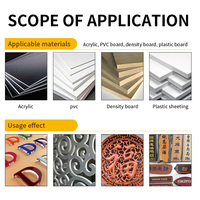 Fraise en spirale à une dent en carbure monobloc à coupe ascendante pour découpe et gravure CNC de l'acrylique, du PVC, du plastique, du bois et du MDF, OEM