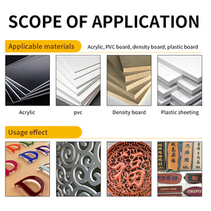 Fraise à spirale à une dent en carbure monobloc pour routeur CNC, outil de découpe pour acrylique, plastique et PVC - Product Image 3