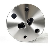 Matrice d'extrusion en acier H13 à deux sorties pour isolation thermique, modèle 6, pour profilés de fenêtres de bâtiment, personnalisée Huayi