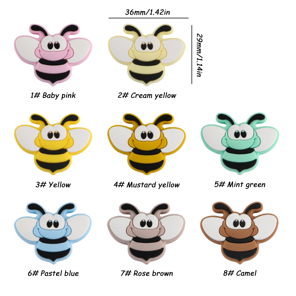 Bees Focal bead Mix SA145