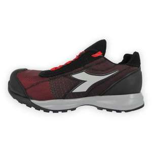 DIADORA UTILITY-701,178901-C6213/37 Calzado de seguridad de corte bajo rojo amapola/gris S1P HRO SRC ESD CALZADO DE SEGURIDAD Y ENTRENADORES DE SEGURIDAD - Product Image 2
