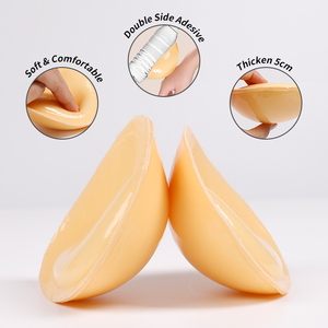 Pechos de silicona <span class=keywords><strong>baratos</strong></span> de doble cara pegajoso sujetador insertar acolchado cubierta del pezón - Product Image 1