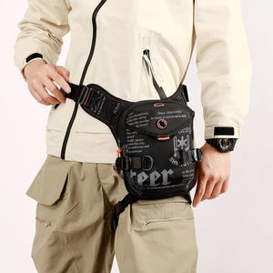 Sac bandoulière unisexe Soleo en nylon imperméable avec motif lettres, idéal pour le cyclisme et les activités sportives en extérieur – Collection Printemps 2025 - Product Image 3