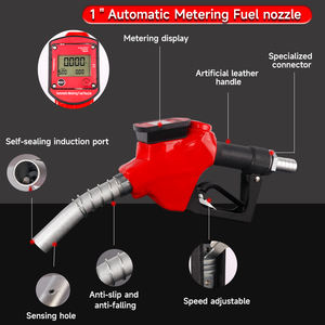 Pabrik asli nosel <span class=keywords><strong>Dispenser</strong></span> bahan bakar Digital aliran tinggi aksesori stasiun Gas pengukuran segel sendiri terbuat dari plastik tahan lama - Product Image 5