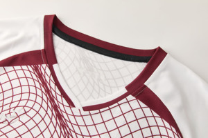 Jersey Tenis Bernapas Custom Print Nama Cepat Kering Kaos Voli Pria Jersey Tenis Meja Profesional Dewasa Pakaian Olahraga - Product Image 4