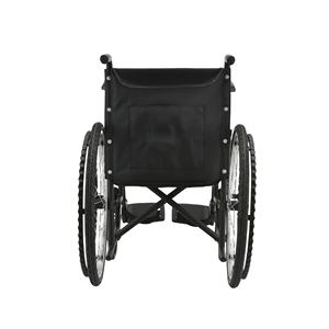 휴대용 헤비 듀티 경량 접이식 스틸 장애인을위한 성인용 수동 휠체어 - Product Image 3