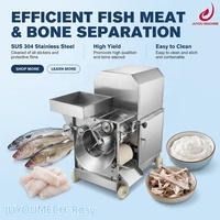 Séparateur de poisson et d'os commercial JUYOU, machine à désosser le poisson automatique en acier inoxydable pour l'usine de transformation des produits de la mer