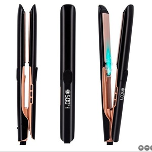 Portable Hair Straightener 25mm Ceramic Coating Negative Ions For Dry And Wet Use With Digital Display - Product Image 2