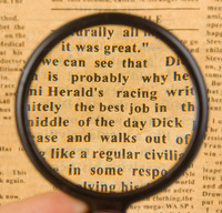 Portable Mini Black 50mm 8x Hand-Hold Reading Magnifying Magnifier Lens Glass Foldable Jewelry Loop Jewelry Loupes