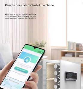 Caja Fuerte Inteligente <span class=keywords><strong>de</strong></span> Lujo con Cerradura Electrónica Digital Oculta con Huella Dactilar, Caja Fuerte <span class=keywords><strong>de</strong></span> Acero con Wifi para <span class=keywords><strong>Hogar</strong></span>, Oficina y Hotel - Product Image 4