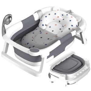 Vente en gros baignoires pliables pour tout-petits ensemble de <span class=keywords><strong>baignoire</strong></span> portable pliable pour nouveau-né avec système de détection de température intelligent - Product Image 2