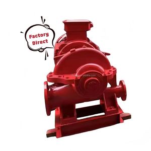 Bomba de Agua de Alta Presión y Doble Succión con Motor DC, Bomba Eléctrica de Combate de Incendios Diésel, Producto OEM - Product Image 4