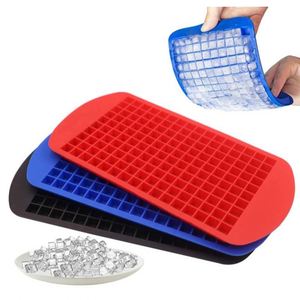 LEMT Venda Quente Food Grade Silicone 160 Grades Bandeja Cubo De Gelo Reutilizável BPA Bola De Gelo Livre Fazendo Molde <span class=keywords><strong>Mini</strong></span> Cubos De Gelo - Product Image 3