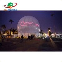 Dôme de projection gonflable vidéo StratoSphere, dôme d'air pour spectacles laser