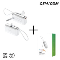 Batterie externe portable mini personnalisée 10000 mAh PD 22,5 W avec support de chargeur de téléphone pour iPhone 17 – Modèle exclusif
