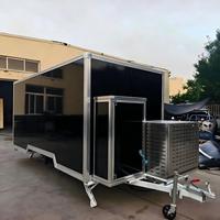 SANSHELL FS400 Camion de restauration mobile multifonctionnel moderne pour café, restauration rapide, hot-dogs, glaces et snacks, construction en acier inoxydable