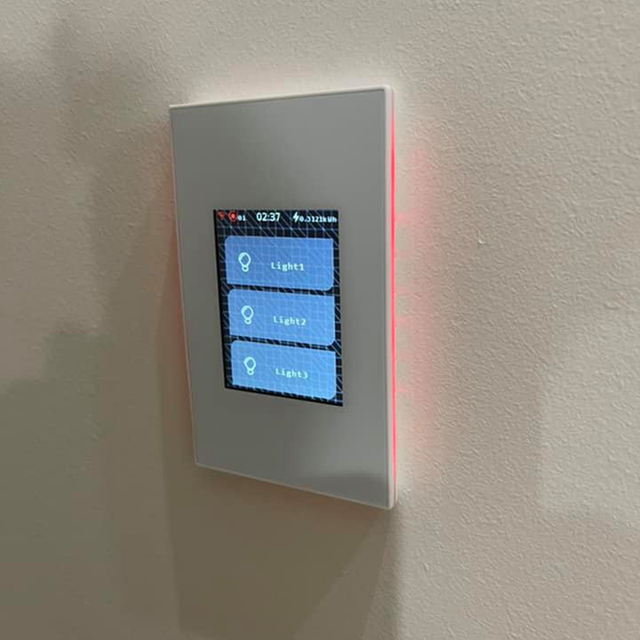 High End L8 Smart Home Automation Switches WiFi Mesh 1/2/3 Gang Electric Wall Light Smart Switch Work With Tuya Smart Life