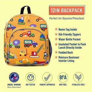 BSCI Factory Hot Sale Durable School <b>Backpack</b> for Kids Kindergarten <b>Toddler</b> Travel Bag Summer Colorful Student <b>Backpack</b> - Product Image 2