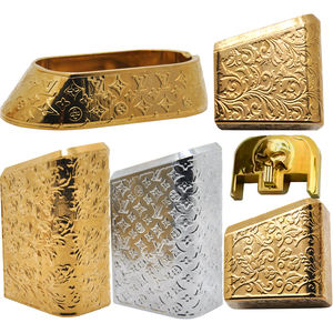 ซองใส่แม็กกาซีนปืนพก 9 มม. แบบยุทธวิธี สำหรับปืนพก 17 19 1911 G17 G19 Beretta 92 Taurus <span class=keywords><strong>CZ</strong></span> 75 <span class=keywords><strong>P10</strong></span> - Product Image 6