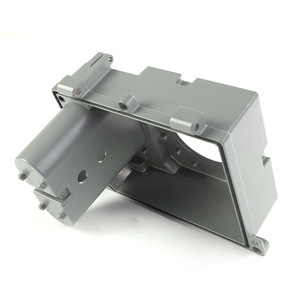 Aluminum Alloy Junction Box 350mm <b>Max</b> Diameter Custom Machined Electronics Enclosure - Product Image 4