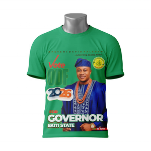 <span class=keywords><strong>เสื้อ</strong></span>ยืดพรรคประชาชนประชาธิปไตย PDP สำหรับการเลือกตั้งไนจีเรียปี 2027 พิมพ์ลายแบบซับลิเมชั่นคุณภาพพรีเมียม - Product Image 2