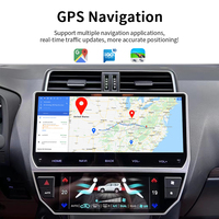 Lecteur multimédia DVD de voiture Android 12.3 "pour Toyota Land Cruiser Prado 150 2018 - 2022 autoradio stéréo 4G DSP Carplay