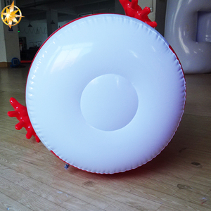 Hoạt động ngoài trời Tùy Chỉnh PVC cup đi Bộ uống phim hoạt hình <span class=keywords><strong>Inflatable</strong></span> quảng cáo chai màu đỏ mô hình - Product Image 5